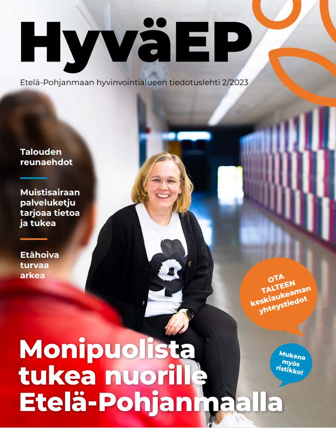 HyväEP-tiedotuslehti 2/2023, kansi